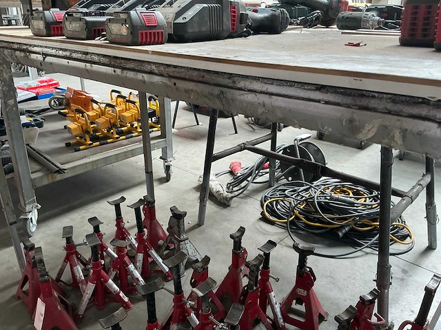 Mobiele werktafel (2x) - afbeelding 2 van  5