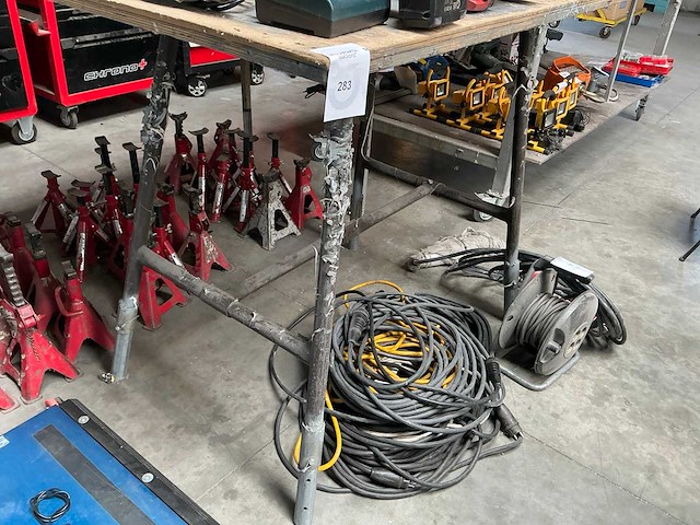 Mobiele werktafel (2x) - afbeelding 3 van  5