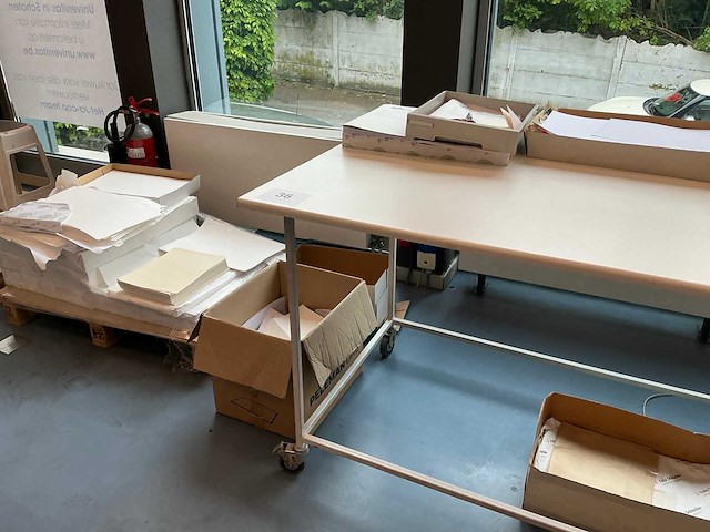 Mobiele werktafel (4x) - afbeelding 2 van  8