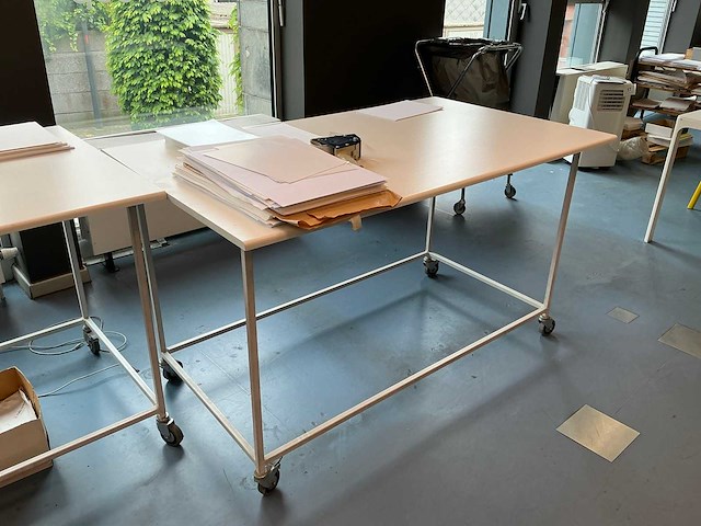 Mobiele werktafel (4x) - afbeelding 4 van  8