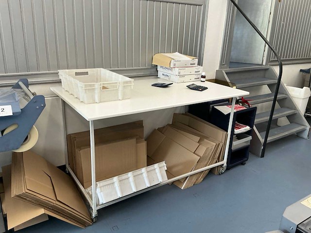 Mobiele werktafel (4x) - afbeelding 6 van  8