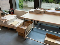 Mobiele werktafel (4x) - afbeelding 1 van  3