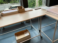 Mobiele werktafel (4x) - afbeelding 2 van  3