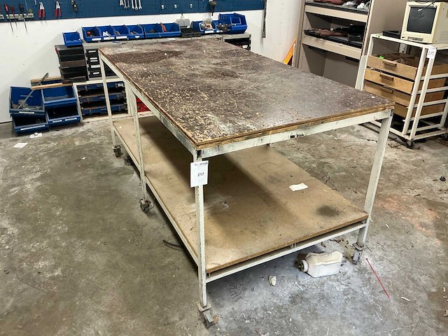 Mobiele werktafel - afbeelding 1 van  3