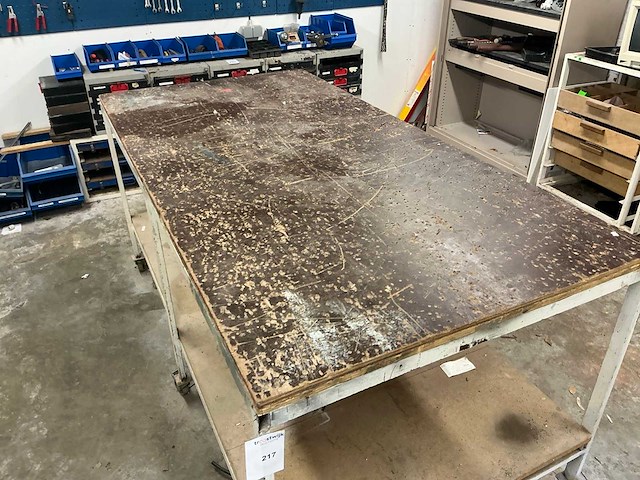 Mobiele werktafel - afbeelding 2 van  3