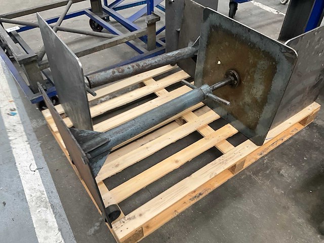 Mobiele werktafel/bijzettafel (3x) en dito exemplaar - afbeelding 7 van  8
