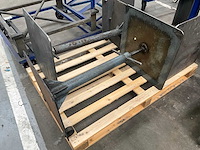 Mobiele werktafel/bijzettafel (3x) en dito exemplaar - afbeelding 7 van  8