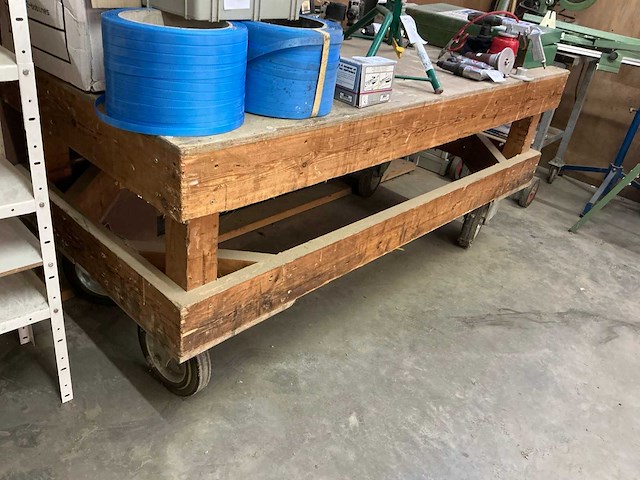 Mobiele werktafels (2x) - afbeelding 3 van  6