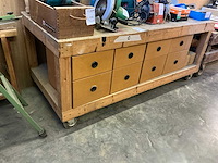 Mobiele werktafels (2x)