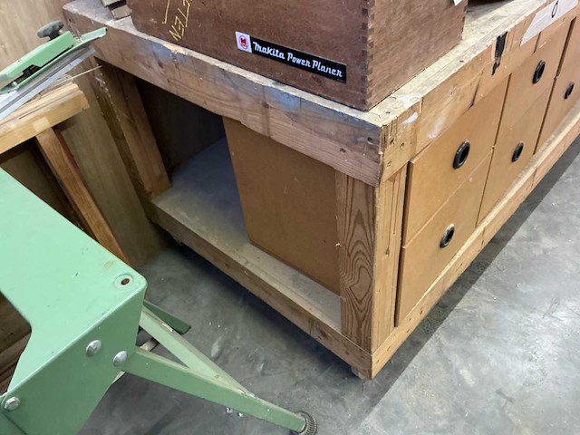Mobiele werktafels (2x) - afbeelding 1 van  2