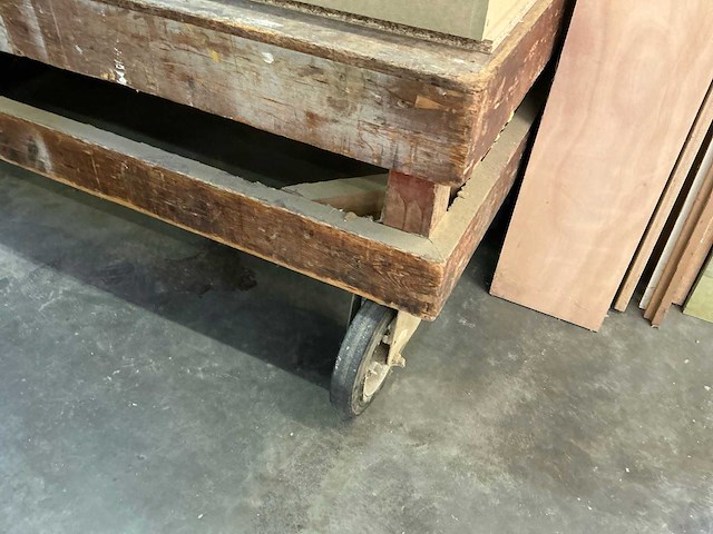 Mobiele werktafels (2x) - afbeelding 3 van  3