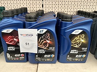 Mobil inhoud 1 liter full synthetische motor olie 5w-30 +75w-90(10x) - afbeelding 1 van  1