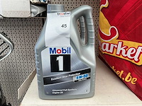 Mobil inhoud 5 liter 5w-50 motor olie smeermiddel (2x) - afbeelding 1 van  1
