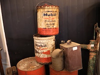 Mobil olie blik - afbeelding 2 van  8