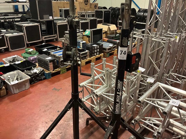 Mobil-tech wind-up statief (2x) - afbeelding 8 van  8