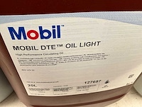 Mobil,dte circulatie olie,inhoud 20 liter - afbeelding 2 van  2