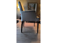 Mobile eetkamerstoel met armleuning (8x) - afbeelding 1 van  4
