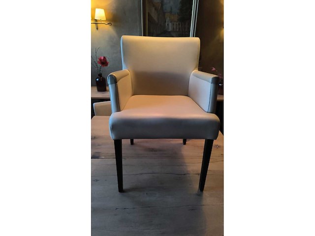 Mobile eetkamerstoel met armleuning (8x) - afbeelding 4 van  4