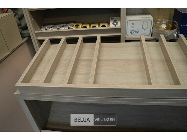 Mobile presentatie rek 100x41x90 cm - afbeelding 3 van  5