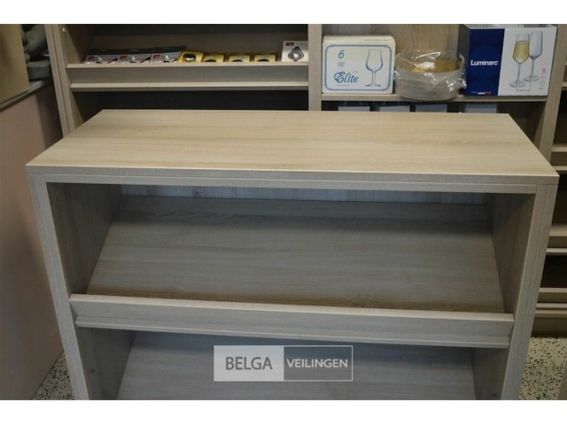 Mobile presentatie rek 100x41x90 cm - afbeelding 4 van  5