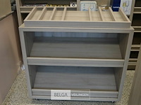 Mobile presentatie rek 100x41x90 cm