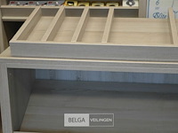 Mobile presentatie rek 100x41x90 cm - afbeelding 2 van  4