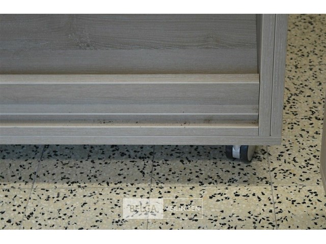 Mobile presentatie rek 100x41x90 cm - afbeelding 3 van  4
