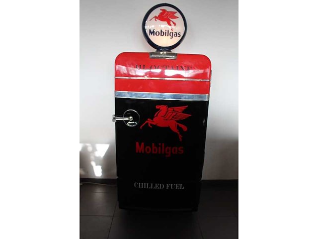 Mobilgas - retro koelkast - afbeelding 3 van  10