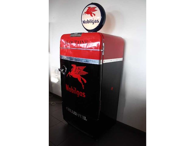 Mobilgas - retro koelkast - afbeelding 4 van  10