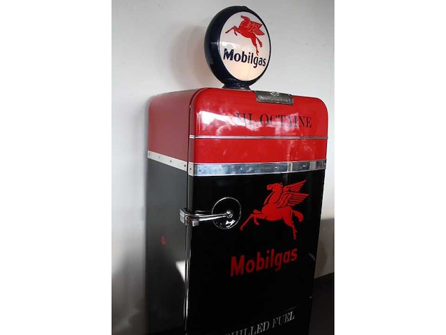 Mobilgas - retro koelkast - afbeelding 4 van  10