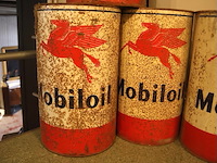 Mobiloil olie blik (x4) - afbeelding 3 van  7