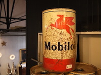 Mobiloil olie blik (x4) - afbeelding 5 van  7