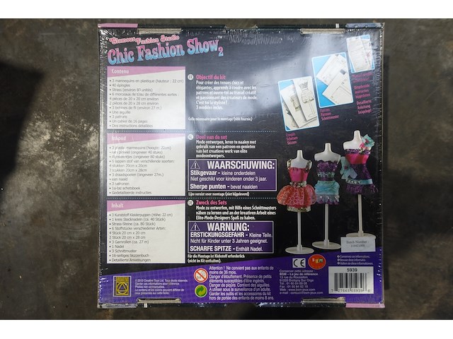 Mode-ontwerp set creative - afbeelding 2 van  3