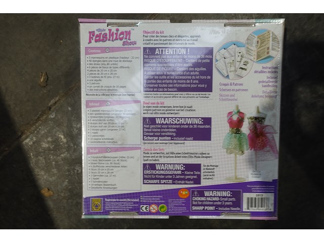 Mode-ontwerp set creative - afbeelding 2 van  3