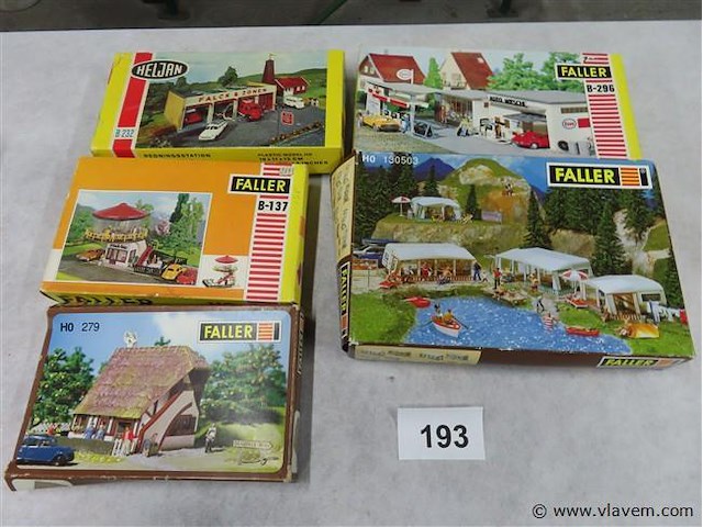 Modelbouw 5 verpakkingen - afbeelding 1 van  3