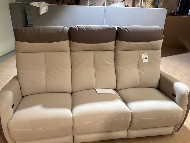 Modena 3 zit zetel / relax electrisch - afbeelding 4 van  5
