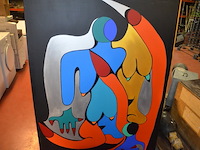 Modern schilderij op canvas ardie 100x160 cm - afbeelding 3 van  5