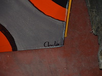 Modern schilderij op canvas ardie 100x160 cm - afbeelding 4 van  5