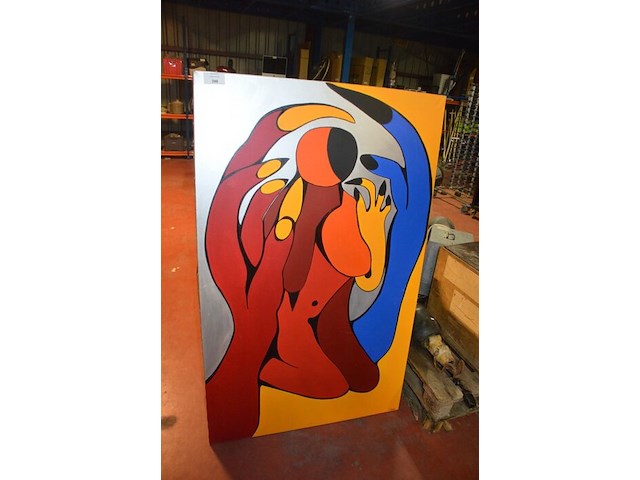 Modern schilderij op canvas ardie 100x160 cm - afbeelding 1 van  5