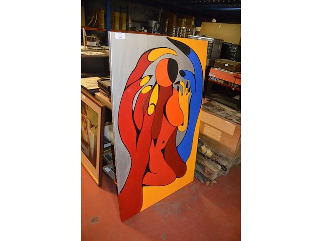 Modern schilderij op canvas ardie 100x160 cm - afbeelding 2 van  5