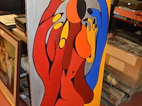 Modern schilderij op canvas ardie 100x160 cm - afbeelding 2 van  5