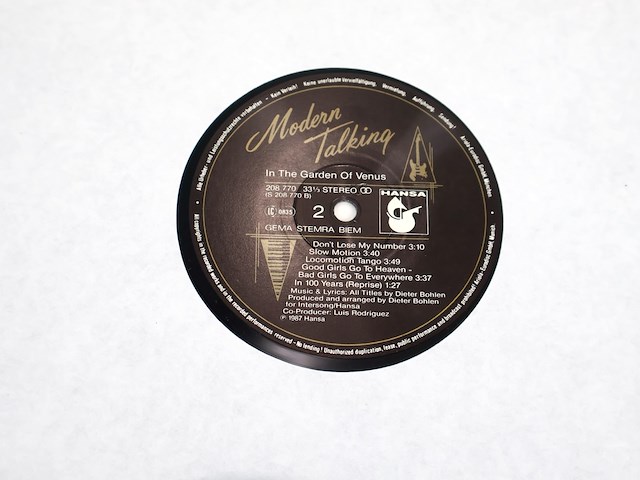 Modern talking (x2) - afbeelding 7 van  11