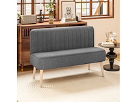 Moderne 2-zits bank, gestoffeerde 2-zits bank - afbeelding 2 van  7