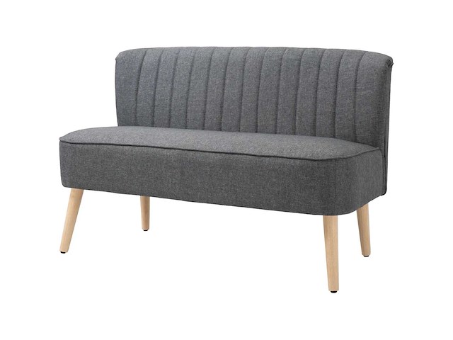 Moderne 2-zits bank, gestoffeerde 2-zits bank - afbeelding 3 van  7