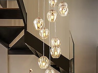 Moderne, eenvoudige wenteltrapkroonluchter - afbeelding 1 van  4