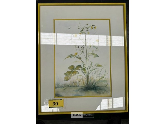 Moderne kunst + foto met kader - afbeelding 2 van  3