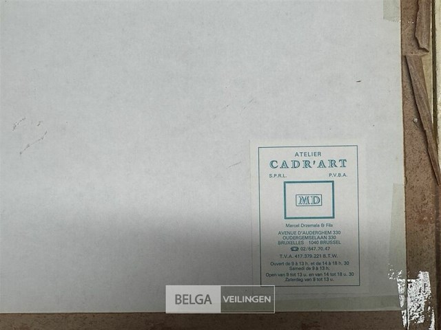 Moderne kunst + foto met kader - afbeelding 3 van  3