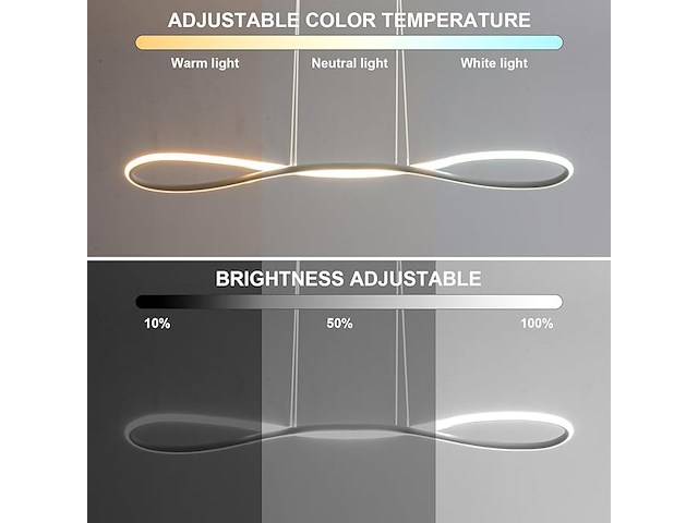 Moderne led-hanglamp - afbeelding 2 van  4
