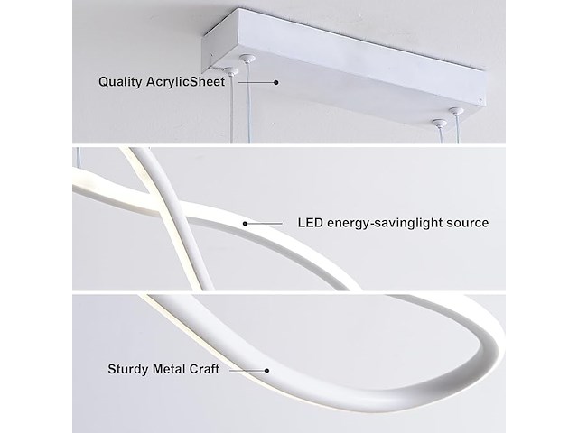 Moderne led-hanglamp - afbeelding 4 van  4