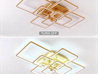 Moderne led-plafondlamp - afbeelding 4 van  4